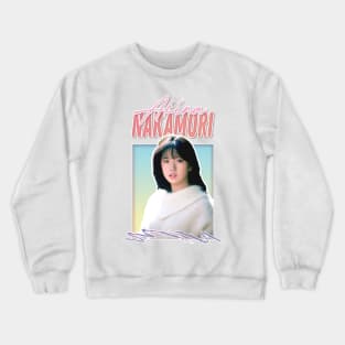 Akina Nakamori 中森明菜 // Retro J-Pop Fan Art Design Crewneck Sweatshirt